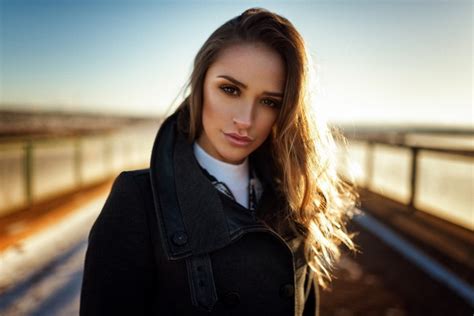 Face Women Model Portrait Depth Of Field Long Hair Glasses