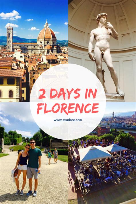 How To Travel In Italy 2 Days In Florence Day 1 Svadore Italy