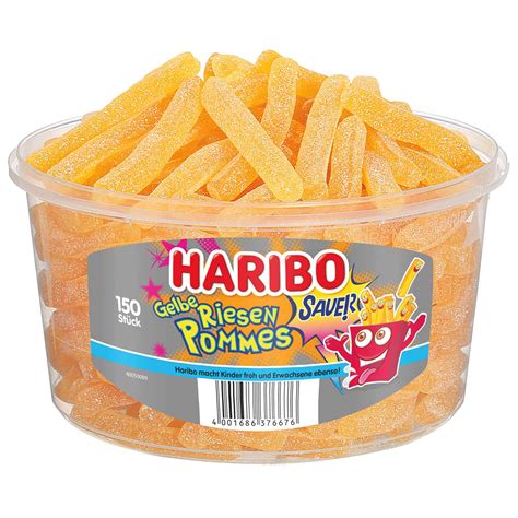 Haribo Gelbe Pommes Sauer Er Online Kaufen Im World Of Sweets Shop