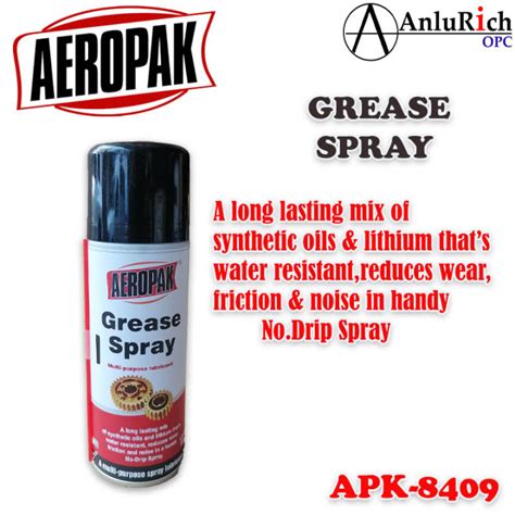 AEROPAK Grease Spray Part No APK 8409 Lazada PH