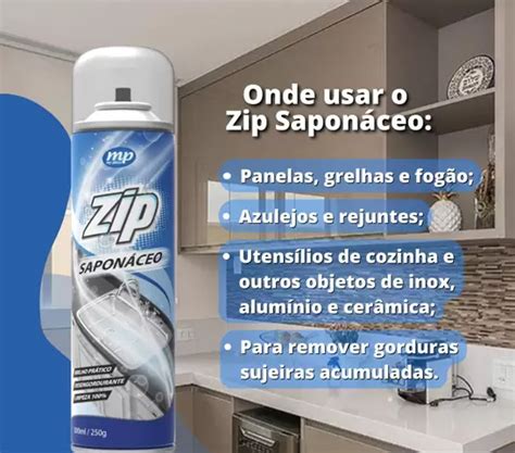 Kit Espuma Spray Sapolio Saponaceo Remove Limpa Gordura Forno Fog O Pia