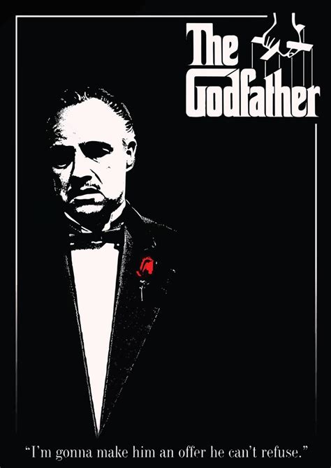 Posterskart The Godfather Quote Poster Paper Print - Movies posters in ...