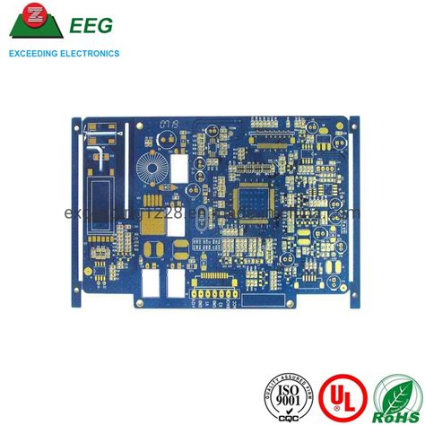 Printed Circuit Board Immersion Gold Multilayer Pcb With Blind And