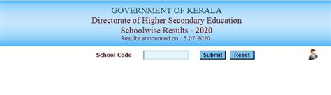 Kerala Plus Two SAY Exam Result 2021 Declared Keralaresults Nic In