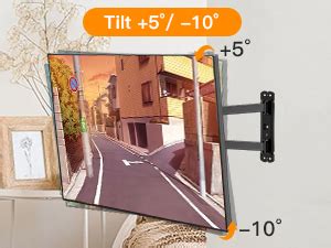 Whyfone Support Mural Tv Pour T L Viseurs Pouces Support Mural Tv