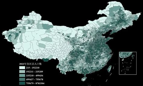 【数据分享】2000 2023年我国省市县三级的人口数量数据（shpexcel格式） 哔哩哔哩