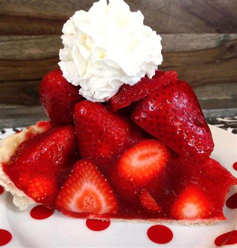 Fresh Strawberry Pie Norines Nest