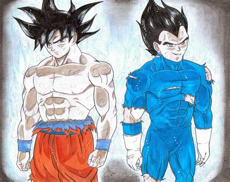 Ultrainstinct Vegeta And Goku The Masters Of Se By Kakukesu On