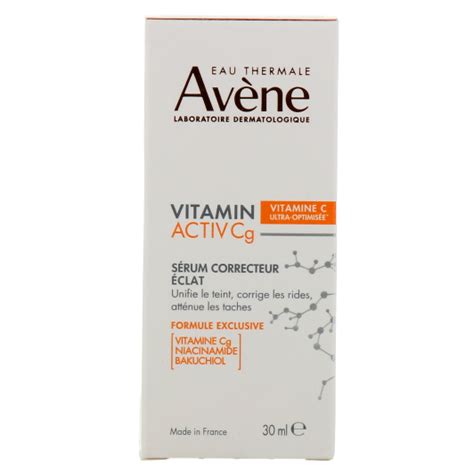 Avene sérum correcteur éclat Vitamin Activ Cg Tous types de peau