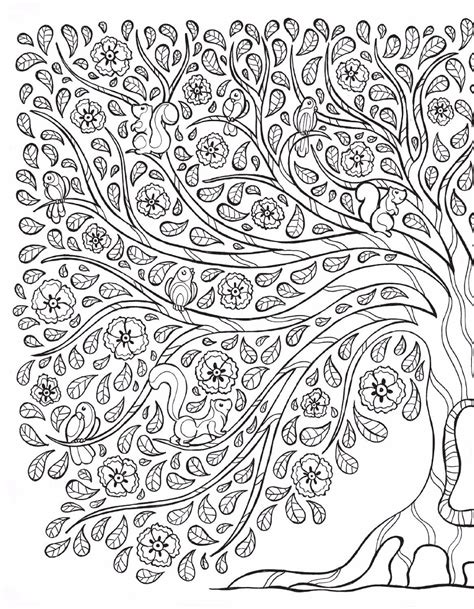 Arvores Para Colorir Coloring Tree Desenhos Para Colorir E Imprimir