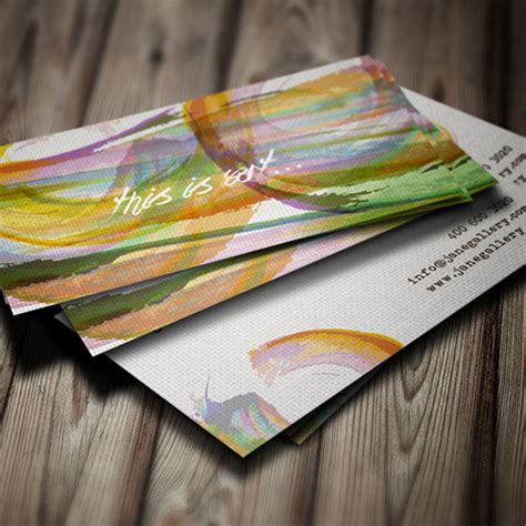 An Awesome Collection Of Watercolor Business Cards | Naldz Graphics