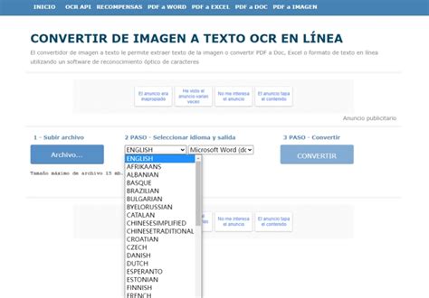 Convierta Gratis Documentos Escaneados En Texto Editable Con Ocr Online