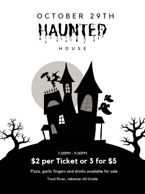 Haunted House Poster | PDF