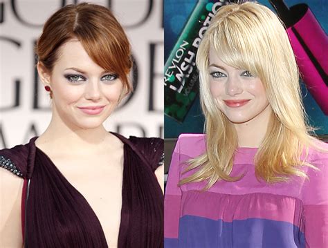 Red or Blonde? Emma Stone Tells Us Her Favorite Hair Color; Biggest ...