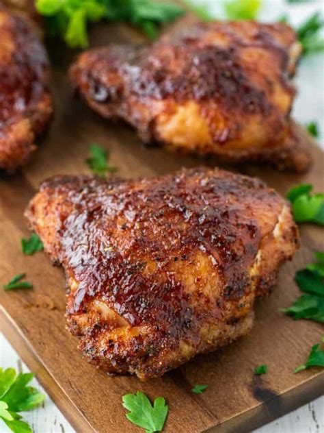 Smoked Boneless Chicken Thighs Recipe Chisel Fork