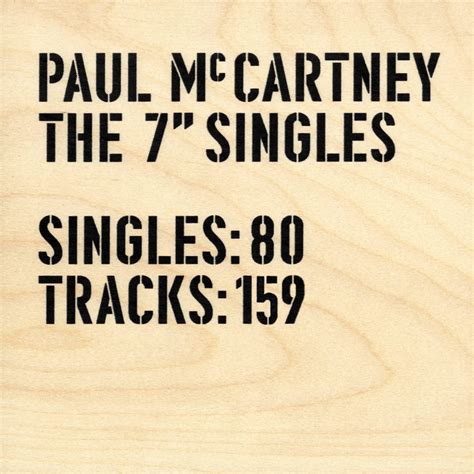 Paul Mccartney The Singles Superdeluxeedition