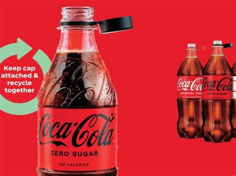 Coca Cola Lancia Le Prime Bottiglie Con Il Tappo Che Resta Attaccato