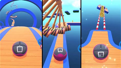 Sky Rolling Ball 3D Gameplay Level 425 YouTube