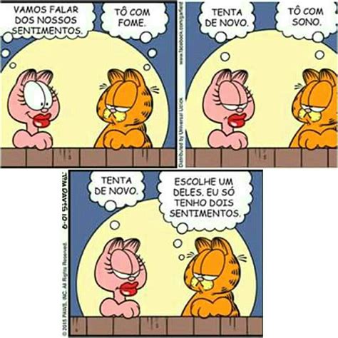 Historia Em Quadrinhos Garfield RETOEDU