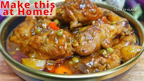 Ang Sarap How To Make Delicious Chicken Recipe Authentic Chicken