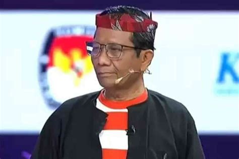 Debat Cawapres Mahfud Md Sebut Pertumbuhan Ekonomi Sulit Akibat