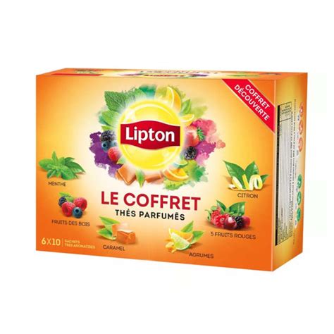 Th Lipton Coffret De Vari T S De Th En Sachets Sachets