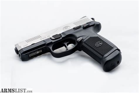 ARMSLIST For Sale FN FNX 45 Stainless 4 Mags FNX45 FNX 45 Fort Collins