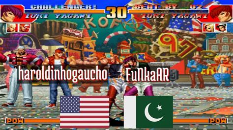 FT5 Kof97 Haroldinhogaucho US Vs FuNkaAR PK King Of Fighters 97