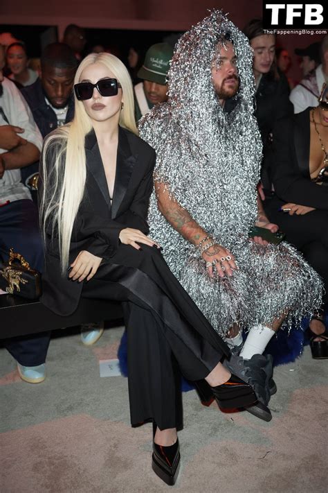 Ava Max Displays Her Sexy Tits As She Attends The Lanvin Show In Paris Photos Onlyfans