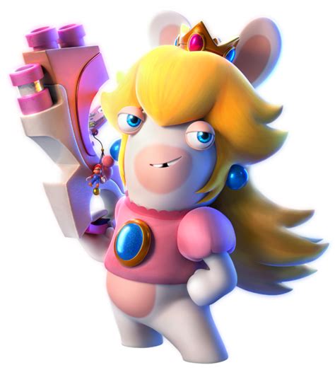 File Mrsoh Rabbid Peach Png Super Mario Wiki The Mario Encyclopedia