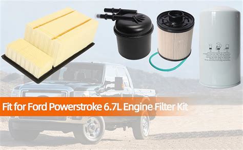 For Ford Powerstroke 6 7l Engine Filter Kit Fa1902 Air