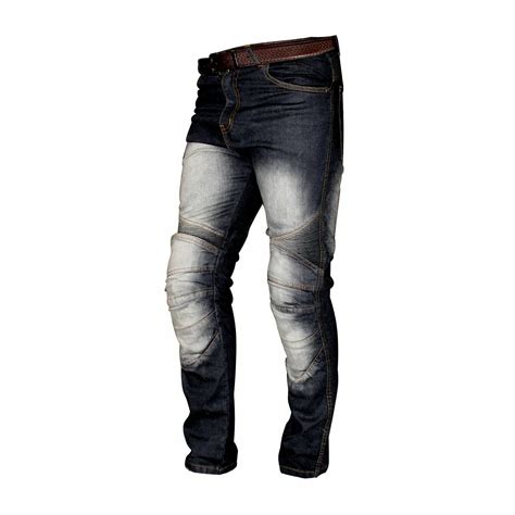 Men Motorbike Racing Denim Jeans Motorcycle Riding Cargo Style Armoured