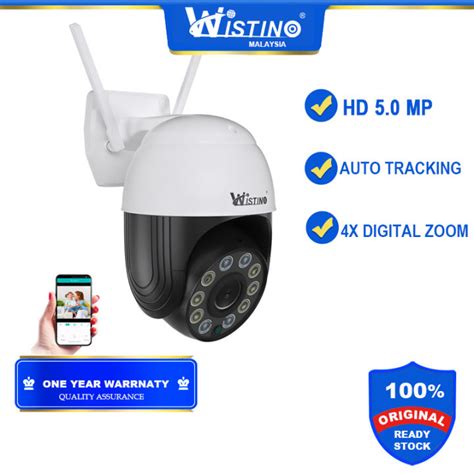 Wistino Cctv Camera Mp Outdoor Wifi Ip Camera Wireless Led Light Ir