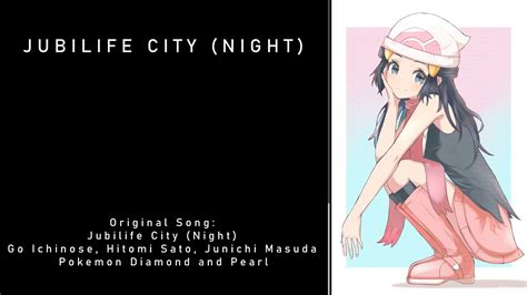 Remix Jubilife City Night Pokemon Diamond And Pearl YouTube