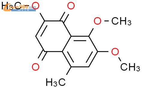 1 4 Naphthalenedione 2 7 8 trimethoxy 5 methyl 价格 CAS号 89827 89 4