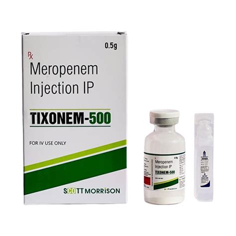 Meropenem Injection IP Manufacturer Supplier Franchise