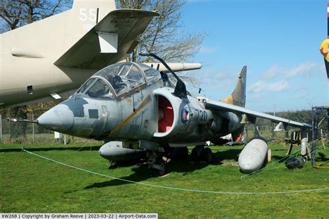 Aircraft XW268 1970 Hawker Siddeley Harrier T 4N C N 212007 Photo By