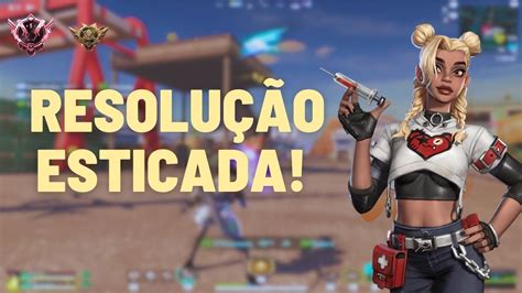 Como colocar resolução esticada no Farlight 84 sem inputlag Fps YouTube