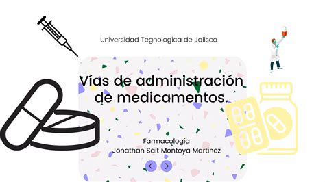 Vías de administración de medicamentos PPT