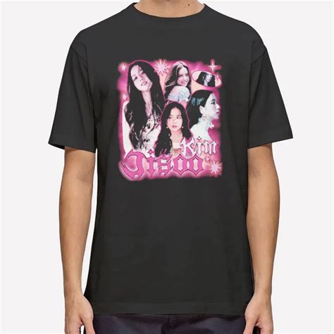 Vintage Inspired Blackpink Kim Jisoo Shirt Hole Shirts