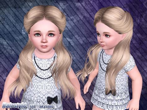 The Sims Resource Skysims Hair Toddler 138