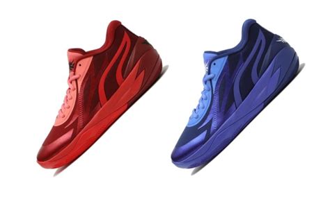 Puma Mb Lo Blazing Blue Intense Red Lamelo