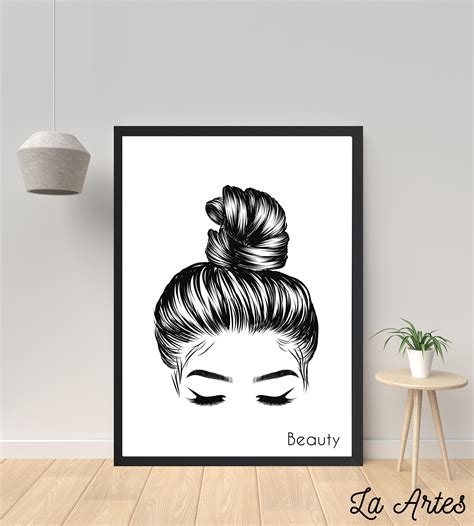 Quadro Decorativo Beleza Elo7 Produtos Especiais Decoração salão de