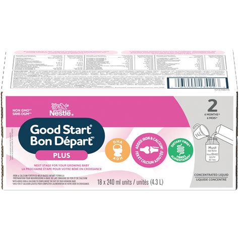 NestlÉ® Good Start® Plus 2 Baby Formula Concentrated Liquid 18 X 240