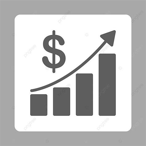 Sales Growth Icon Chart Pictogram Finance Vector, Chart, Pictogram ...