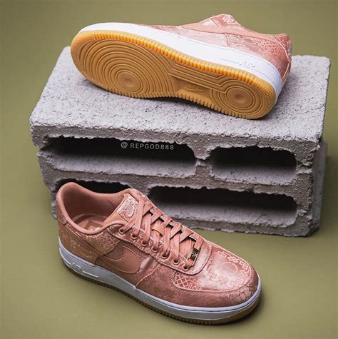 Clot Nike Air Force 1 Low Rose Gold Cj5290 600