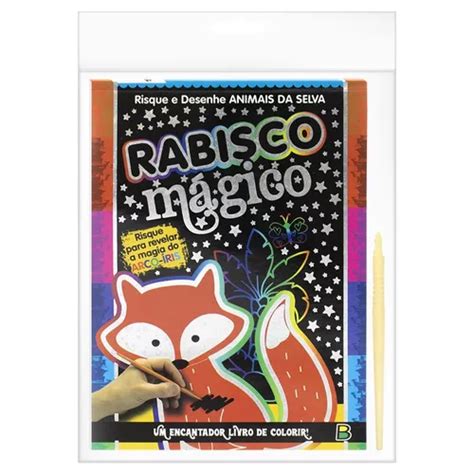 Rabisco Mágico Animais da Selva de Brijbasi Art Press Ltd Editora