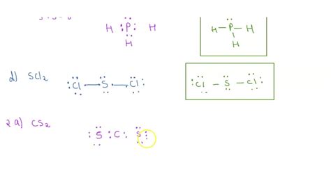 SOLVED Exercise 8 I Draw Lewis Structures For A SiCl4 B PF3 C