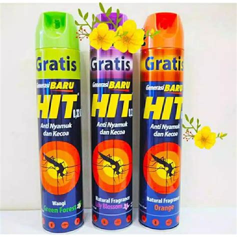 Jual Hit Aerosol Ml Hit Obat Nyamuk Semprot Anti Nyamuk Kecoa