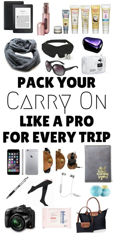 Pack Like A Pro The Ultimate Carry On Packing List Artofit